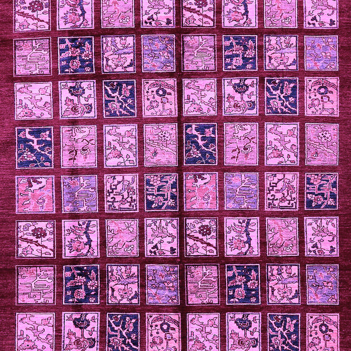 Abstract Purple Modern Rug, abs708pur