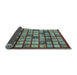 Sideview of Abstract Light Blue Modern Rug, abs708lblu