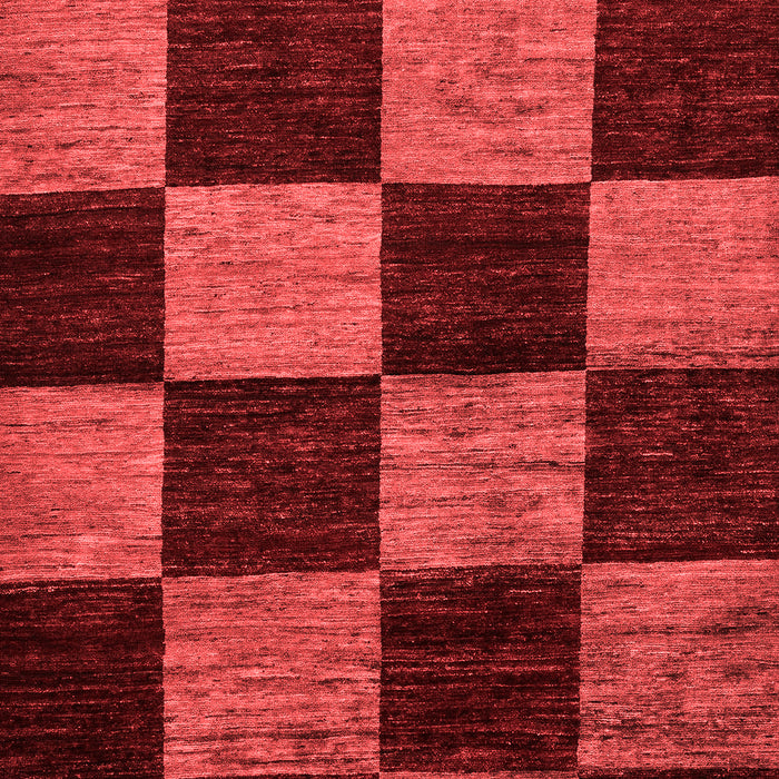 Checkered Red Modern Area Rugs