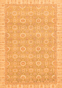 Abstract Orange Modern Rug, abs710org