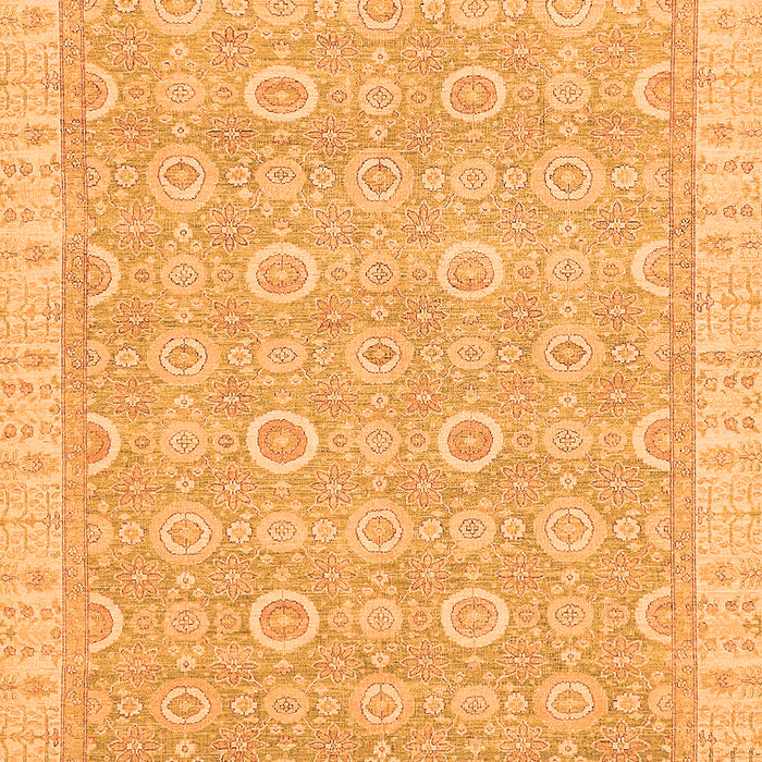Abstract Orange Modern Rug, abs710org