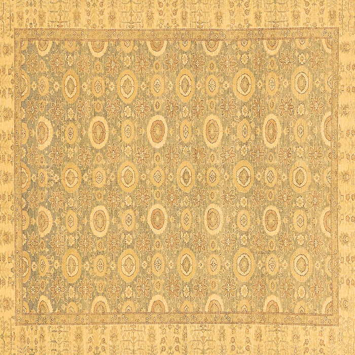 Square Machine Washable Abstract Brown Modern Rug, wshabs710brn