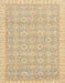 Machine Washable Abstract Brown Gold Rug, wshabs710