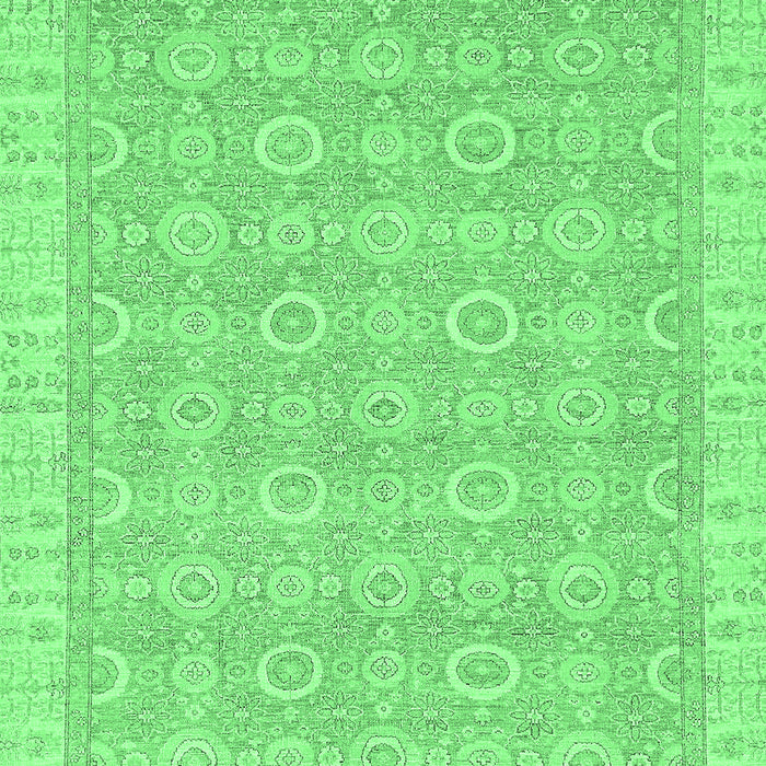 Abstract Emerald Green Modern Rug, abs710emgrn