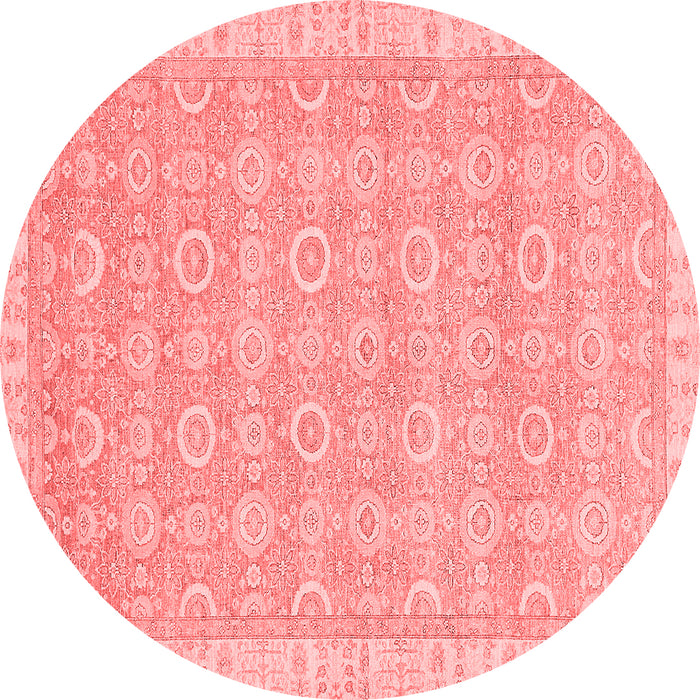 Abstract Red Modern Rug, abs710red