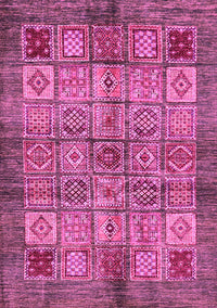 Abstract Pink Modern Rug, abs712pnk