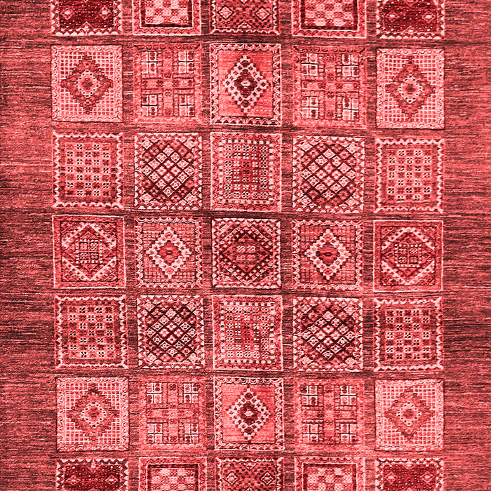 Abstract Red Modern Area Rugs
