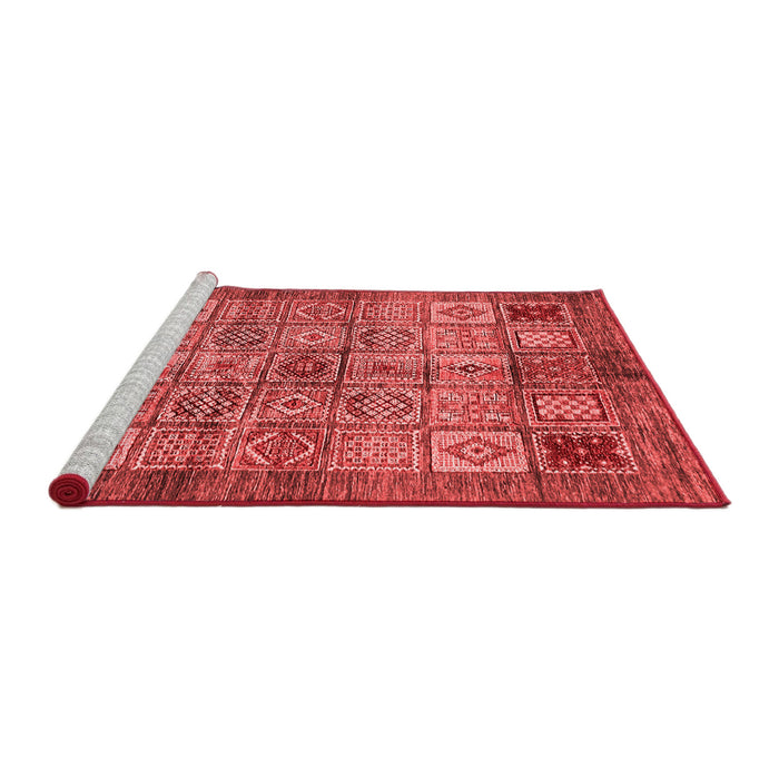 Modern Red Washable Rugs