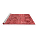 Modern Red Washable Rugs