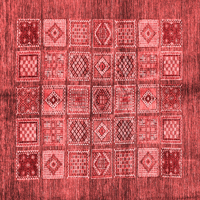 Abstract Red Modern Rug, abs712red