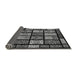 Sideview of Abstract Gray Modern Rug, abs713gry