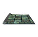 Sideview of Abstract Light Blue Modern Rug, abs713lblu