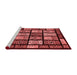 Modern Red Washable Rugs