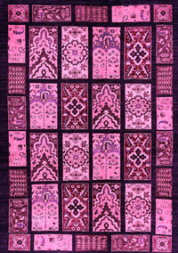 Abstract Pink Modern Rug, abs713pnk