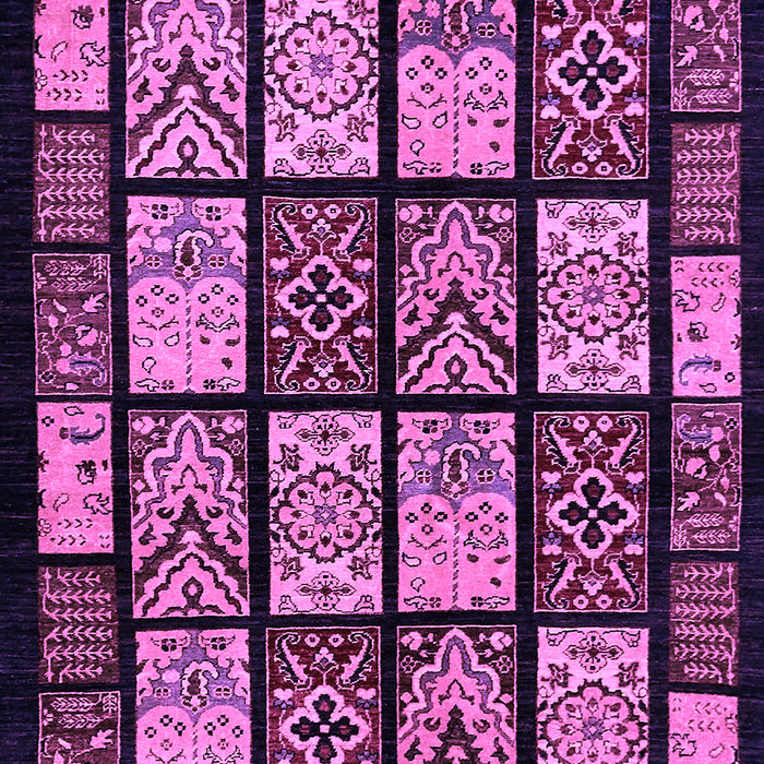 Abstract Purple Modern Rug, abs713pur