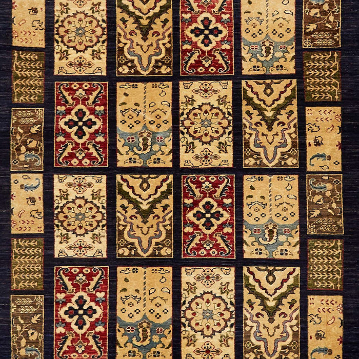 Abstract Red Modern Rug, abs713