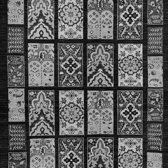 Abstract Gray Modern Rug, abs713gry