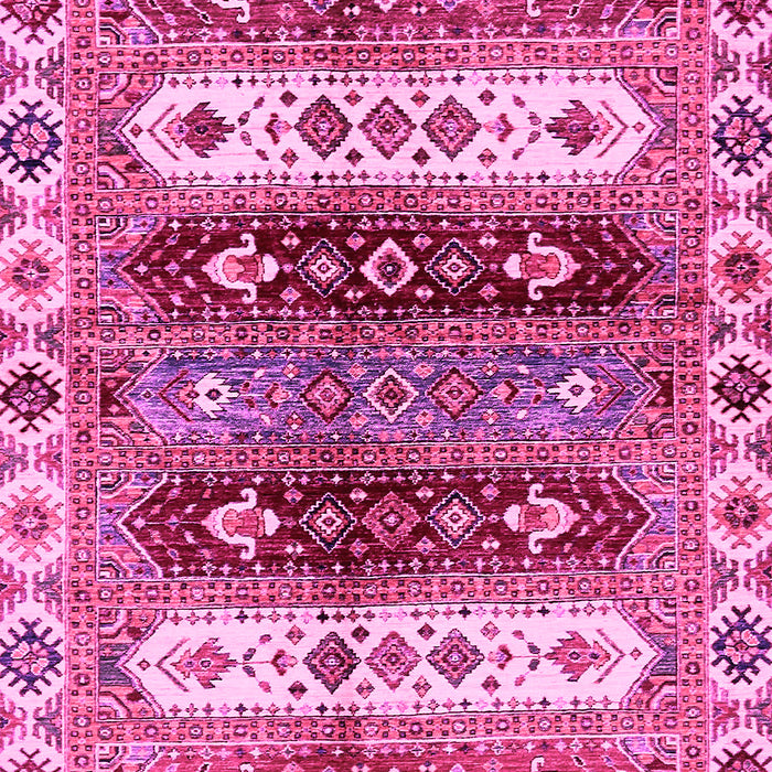 Machine Washable Abstract Pink Modern Rug, wshabs714pnk