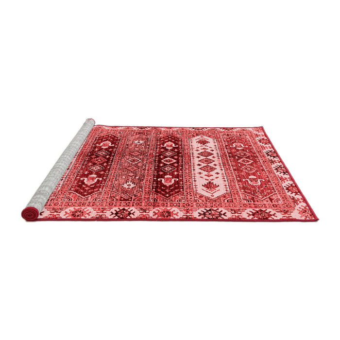 Modern Red Washable Rugs