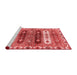 Modern Red Washable Rugs