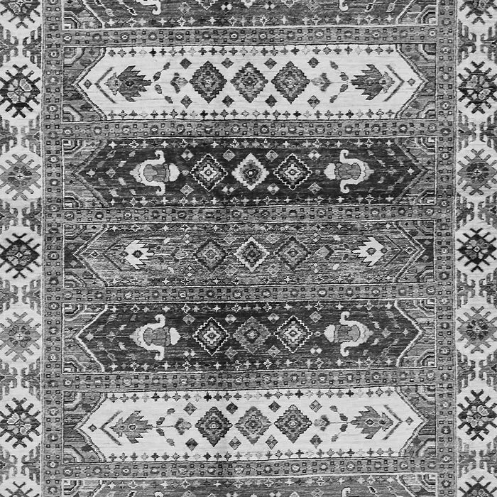 Machine Washable Abstract Gray Modern Rug, wshabs714gry