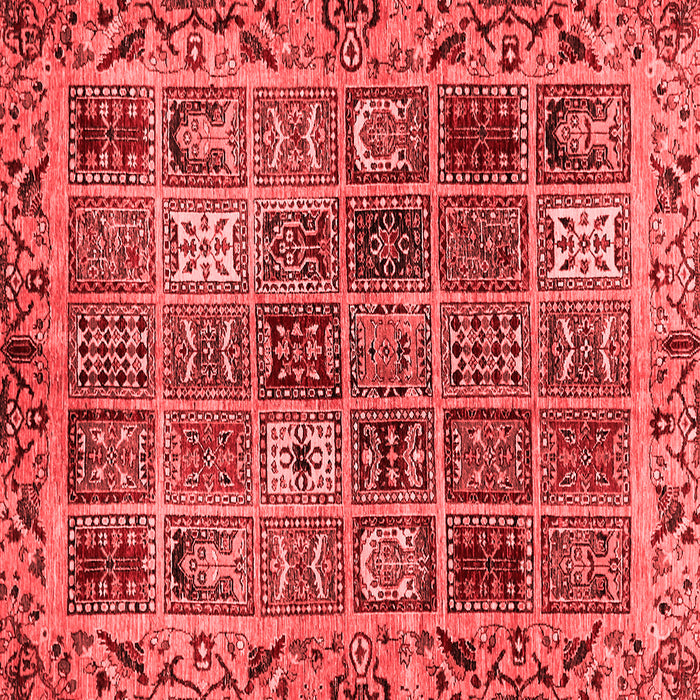 Abstract Red Modern Rug, abs715red