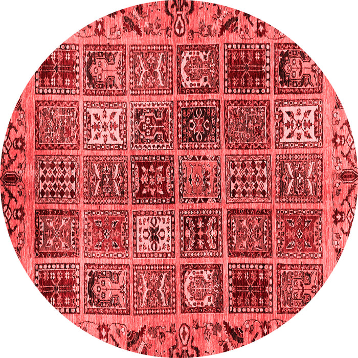 Machine Washable Abstract Red Modern Rug, wshabs715red