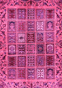 Abstract Pink Modern Rug, abs715pnk