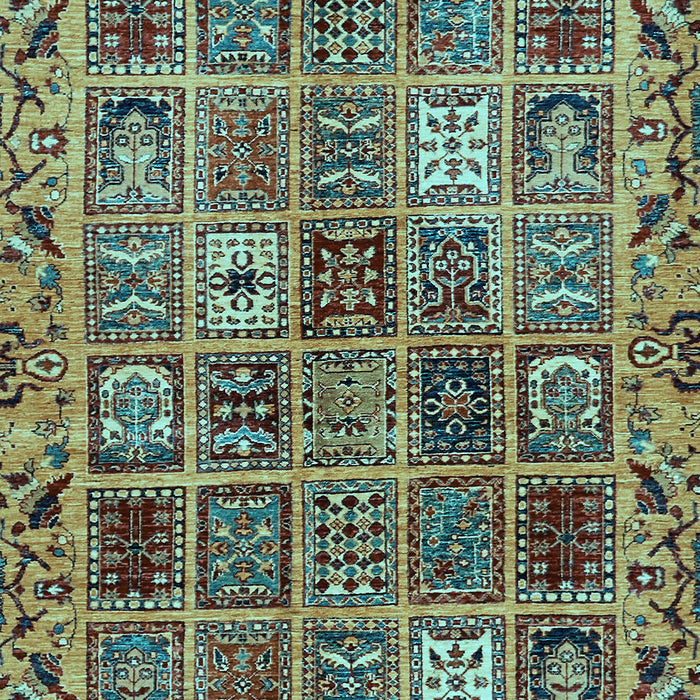 Abstract Light Blue Modern Rug, abs715lblu