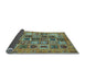 Sideview of Abstract Light Blue Modern Rug, abs717lblu