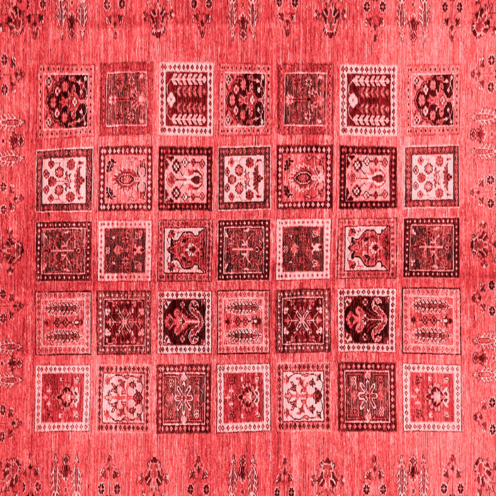 Machine Washable Abstract Red Modern Rug, wshabs717red