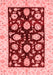 Oriental Red Traditional Area Rugs