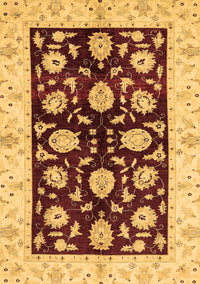 Oriental Brown Traditional Rug, abs718brn