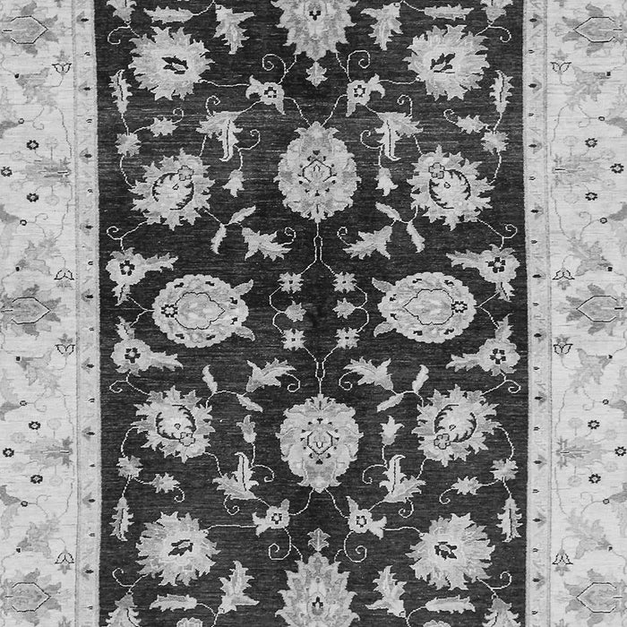 Machine Washable Oriental Gray Traditional Rug, wshabs718gry