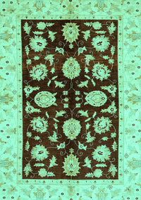 Oriental Turquoise Traditional Rug, abs718turq