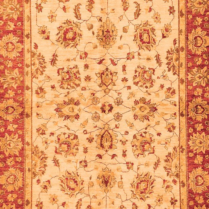 Abstract Orange Modern Rug, abs719org