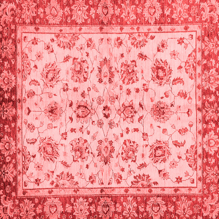 Abstract Red Modern Rug, abs719red