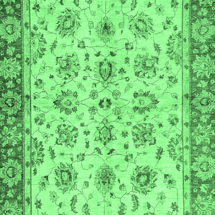 Abstract Emerald Green Modern Rug, abs719emgrn