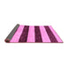 Sideview of Abstract Purple Modern Rug, abs71pur