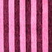 Square Abstract Pink Modern Rug, abs71pnk