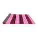 Sideview of Abstract Pink Modern Rug, abs71pnk