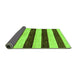 Sideview of Abstract Green Modern Rug, abs71grn