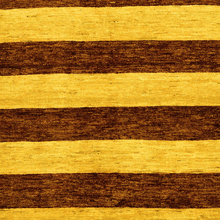 Abstract Yellow Modern Rug, abs71yw