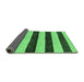 Sideview of Abstract Emerald Green Modern Rug, abs71emgrn