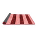 Abstract Red Modern Area Rugs