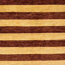 Square Abstract Orange Modern Rug, abs71