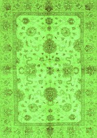 Oriental Green Traditional Rug, abs720grn