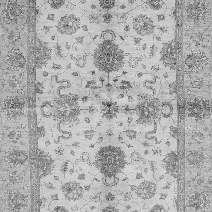 Machine Washable Oriental Gray Traditional Rug, wshabs720gry