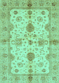 Oriental Turquoise Traditional Rug, abs720turq