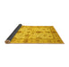 Sideview of Oriental Yellow Traditional Rug, abs720yw